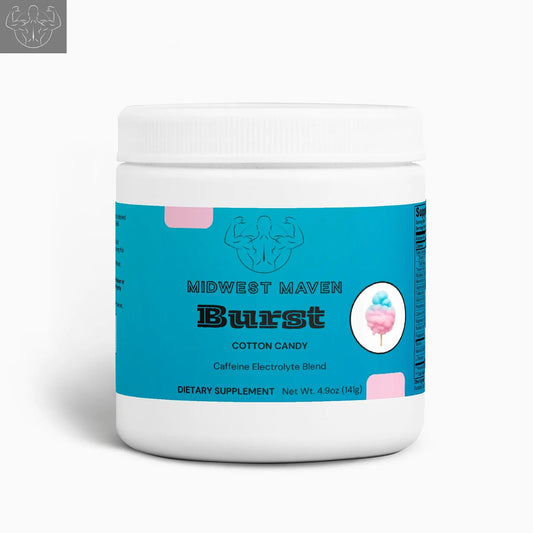 Burst Energy- Cotton Candy The Midwest Maven Supps